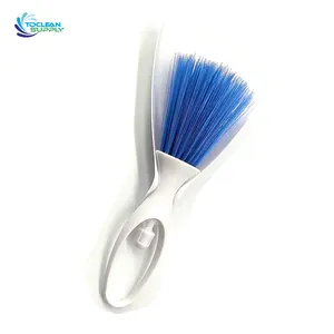 Ensemble de brosses de lavage d'intérieur pour voitures, nettoyage doux et blanc