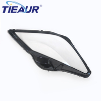 TIEAUR Cache-phare transparent en plastique, abat-jour, coque de lentille de phare en verre pour CORVETTE/C7 Années 2014-2019