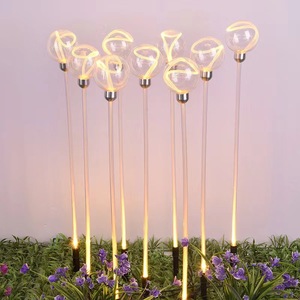 Lámpara Esférica de Fibra Óptica LED, Resistente al Agua IP65, Decoración para Jardín y Paisaje Exterior - Product Image 3