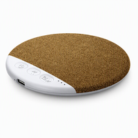 Haut-parleur Bluetooth sans fil pour oreiller, mini-boîte à son à bruit blanc ultra-mince en tissu avec minuterie d'arrêt automatique