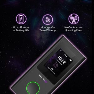 TravelWifi Sapphire 5G โมบายฮอตสปอต 5G ไตรแบนด์ พกพาสะดวกสำหรับการเดินทาง พร้อมหน้าจอสัมผัสขนาดใหญ่ - Product Image 3