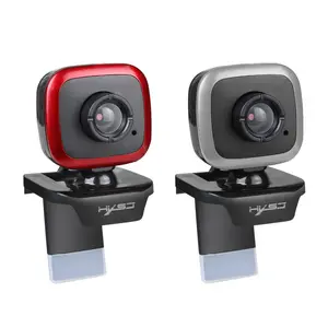 Webcam, 480p câmera hd câmera de vídeo do computador usb 3.5mm 360 graus de rotação webcam para pc mac laptop