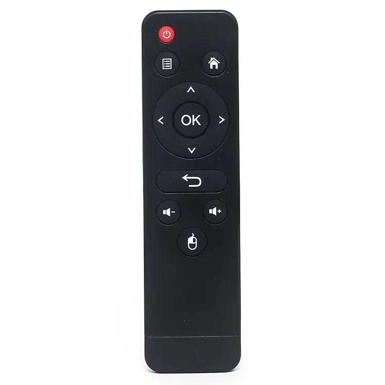 Personalizzato 12 tasti 2.4G di telecomando di telecomando con ricevitore USB di Android tv/tv box remote controller intelligente