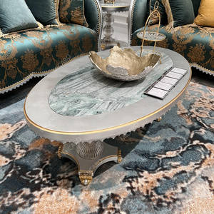 <span class=keywords><strong>Sofa</strong></span> mewah klasik Italia Royal Eropa ukiran tangan kayu Solid perak emas daun emas emas emas <span class=keywords><strong>Sofa</strong></span> kain hijau - Product Image 6