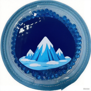 Paket es Gel manik-manik bulat logo kustom dan kartun dapat dipakai ulang untuk anak-anak dan gigi - Product Image 5