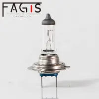 Fagis 12v h7 רכב פנס הנורה 55w קוורץ זכוכית הלוגן הנורה נימה