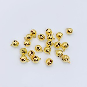 Colgantes de Campana de Cobre Chapados en Oro y Plata, de una Sola Pieza, Accesorios de Joyería para Manualidades y Adornos Navideños - Product Image 2
