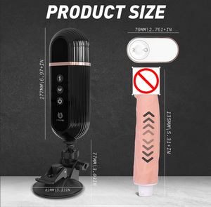 Machine à Dildo Motorisée <span class=keywords><strong>Vibro</strong></span>-Masseur pour Femme, Pistolet Chauffant, Machine Sexuelle Automatique à Vitesses Réglables - Product Image 3