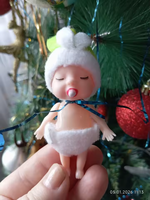 Boneka Bayi Kelinci Simulasi Tidur Dengan Lengan dan Kaki Dapat Digerakkan, Aksesoris Miniatur Rumah Boneka