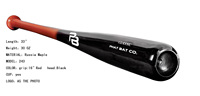 Bâtons de baseball d'entraînement en bois d'érable et alliage d'aluminium de haute qualité pour les matchs de baseball