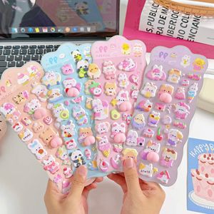 1000 Pegatinas Puffy 3D Para Niños - Hojas A Granel Con Animales, Estrellas, Peces, Corazones Y