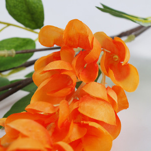 Guirnaldas de Flores Artificiales de Glicinia Mitsuba de 100cm-200cm, Ramo de Seda para Decoración de Techos en Bodas, Enredaderas Colgantes para Interiores y Exteriores - Product Image 4