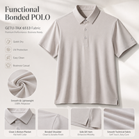 Camiseta Polo para Hombre JNEI, Absorbe la Humedad, Secado Rápido, Protección UV, Aislamiento Térmico, Fácil de Limpiar, Logotipo Personalizado, Venta al Por Mayor