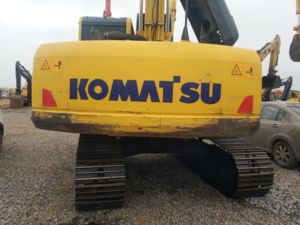 Excavatrice sur chenilles KOMATSU PC200-8 de 20 tonnes, d'occasion, d'origine japonaise, équipement de construction, moteur de pompe, moteur 0,8 m - Product Image 3