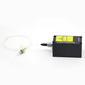 High Stability 375nm 50mW Single Mode Fiber Coupled Laser Module