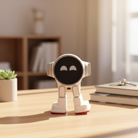 Compagnon Robot Intelligent - Animal de Bureau Émotionnel et Dynamique, Mode Social Multi-Robots & Mini-Jeux Anti-Stress, Cadeau