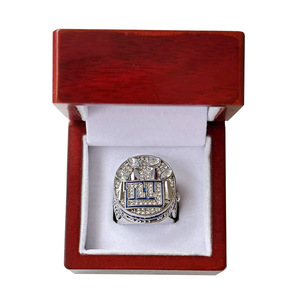 Anillo de Campeonato de los New York Giants de la <span class=keywords><strong>NFL</strong></span> 2011, Anillo de Fútbol Americano Clásico de Aleación, Accesorios Europeos y Americanos, Venta Directa de Fábrica - Product Image 5