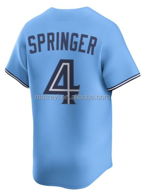 #4 George Springer bleu bébé