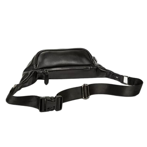 Oem Odm Lightweight Pu Leather Waist Bag 8 Inch Zipper Closure Waterproof Outdoor <b>Travel</b> Daily Use Stylish Design - Product Image 4