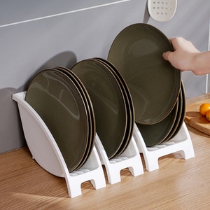 Plastic <b>Dish</b> Drying <b>Rack</b> with <b>Dish</b> Drainer Tableware Storage <b>Rack</b> and Sink Set for Kitchen Counter Cabinet Organizer - Product Image 2