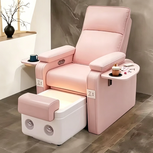 Sillón de Pedicura Moderno de Lujo 2026 con Sistema de Chorro sin Tuberías e Iluminación LED - Sofá Ergonómico para Spa de Pies para Salón de Uñas y Centro Médico - Product Image 2