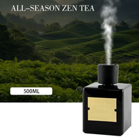Diffuseur de parfum d'ambiance de luxe pour la maison, bouteille en verre avec logo personnalisé, huile aromatique, bâtonnets parfumés, désodorisant décoratif, vente en gros