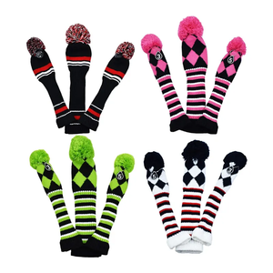 Fast Delivery Custom Golf Knit Headcovers Golf Accessories <b>Head</b> <b>Cover</b> Knitted Golf Club <b>Head</b> <b>Covers</b> - Product Image 1