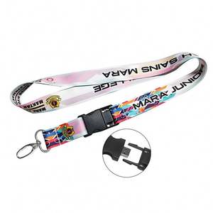 Cordón para Tarjetas de Identificación de Poliéster con Logotipo Personalizado, Cordón para el Cuello al por Mayor - Product Image 1