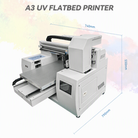 Printer Inkjet UV Flatbed PVC Kulit Logam Kayu Produk Baru 3050 Mesin Cetak Label Printer Inkjet Bisnis