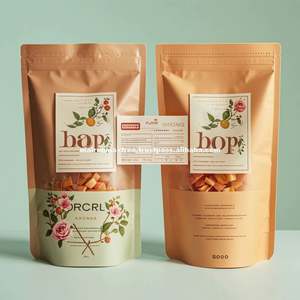 Bolsas de Mylar con Base, Estilo Navideño, para Dulces y Galletas, con Logotipo Personalizado, 3.5G/7.0G/14G, para Chicles y Sushi - Product Image 5