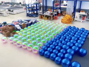 <span class=keywords><strong>Prix</strong></span> de gros Réutilisable Big Bubble PVC Transparent Coloré Irisé <span class=keywords><strong>Gonflable</strong></span> Miroir Boules pour la Publicité Décoration - Product Image 5