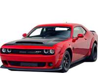 Capot moteur en fibre de carbone de style démon de qualité supérieure, best-seller, kit carrosserie pour Dodge Challenger 2015 et plus