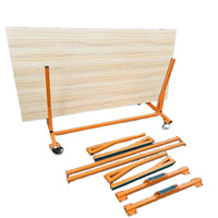 Heavy Duty Iron Demountable Four-Wheel Platform Cart for Marble and Granite A-Frame/Y-Frame OEM Speedone CXYS-LB