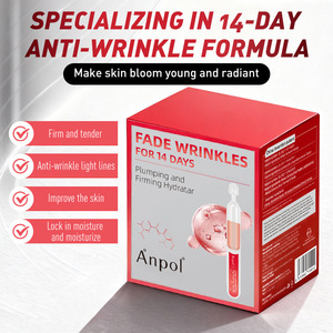 Suero Alisante de Líneas Anpol 1.5ml, Ampolla Hidratante Antiarrugas para el Cuidado Facial - Product Image 3