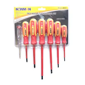 हार्डवेयर उपकरण सभी में एक जिस बिजली का शराबी सेट, अछूता screwdrivers 1000v