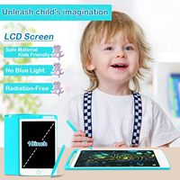 Tablette d'écriture LCD 10 pouces pour enfants de 3 à 8 ans bloc-notes électronique et tableau de griffonnage comme cadeau d'anniversaire éducatif