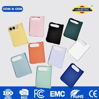 Coque pliable en gros pour iPhone Duo, finition mate effet peau, protection intégrale à 3 segments avec charnière, antichute