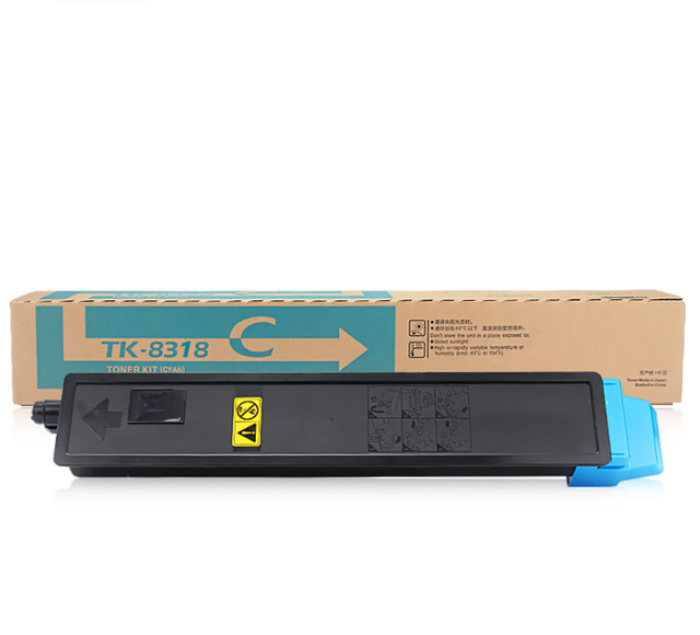 Compatible Colored Toner Cartridge TK8315 TK8317 TK8318 TK8319 for Samsung TASKalfa 2550ci with Bulk Packaging