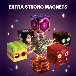 DUNILE <span class=keywords><strong>Building</strong></span> Bricks MC World Juegos de bloques magnéticos para niños pequeños para regalo de cumpleaños y Navidad - Product Image 5