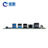 Ultra-U/H 125U 135H placa base de computadora integrada Linux DDR5 96GB AMR AGV Robot X86 Industrial Ultra Mini PC Placa base con LVDS