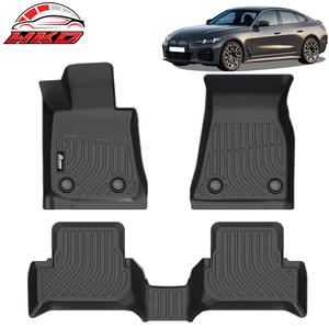 Alfombrillas de TPE para BMW G26 i4 2022-2025, alfombras para todo tipo de clima, revestimiento para la 1ª y 2ª fila, moldeadas en 3D, impermeables - Product Image 1