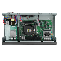 Serveur NAS Topton 1U pour montage en rack, Mini PC Pare-feu Intel Xeon E5-2699V4 2695V4 C612 X99, 4 ports 10G SFP, 8 ports 2.5G LAN, 2 NVMe, 2 SATA
