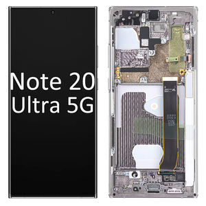 AMOLED LCD per Samsung Note 20 Ultra 5G Full Size Display Touch Screen con cornice di ricambio per telefono cellulare - Product Image 3