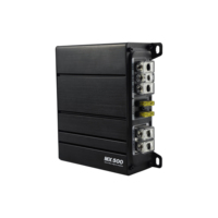 Amplificateur de voiture mono 1CH de haute qualité 500Wx1CH processeur de puissance professionnel usine amplificateur Audio de classe D bon marché avec croisements