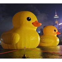 Canard gonflable géant jaune de 20 pieds (10 m) en caoutchouc pour la vente