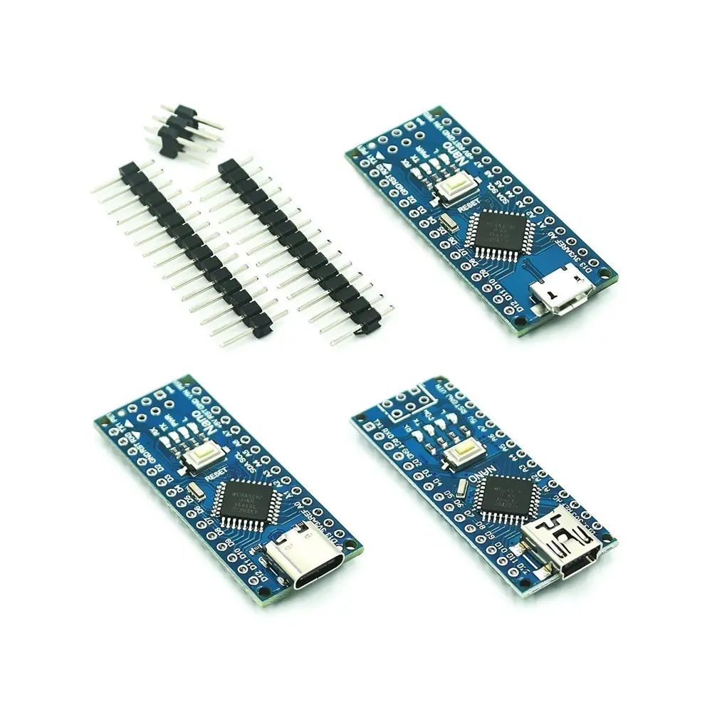 มินิ USB สำหรับ V3.0 ATmega328P CH340G FT232RL 5V 16M ไมโครคอนโทรลเลอร์บอร์ดพัฒนา PCB