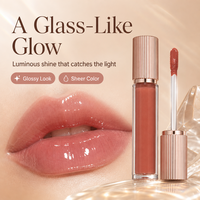 Gloss à lèvres hydratant longue durée effet miroir, gloss à lèvres pour maquillage quotidien, gloss à lèvres en gros pour une utilisation quotidienne dans la routine beauté