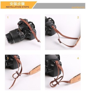 Tracolla per Fotocamera in Nylon Regolabile con Logo Personalizzato OEM, Stile Moderno, Lunghezza Totale 138cm per 700D/65D/5D/7D - Product Image 6