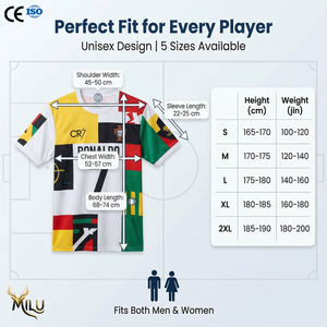 Conjunto de Camisetas de Fútbol <span class=keywords><strong>MILU</strong></span> 2026 para 10 Personas, Edición Conmemorativa, para Exteriores, de Secado Rápido, Poliéster Cómodo, Uniforme de Fútbol para Niños y Adultos - Product Image 2