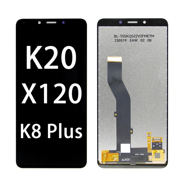 Mobile Phone Lcds for LG K8+ K8 Plus Touch Screen for LG X120 Display for LG K20 2019 LCD Screen Digitizer Assembly